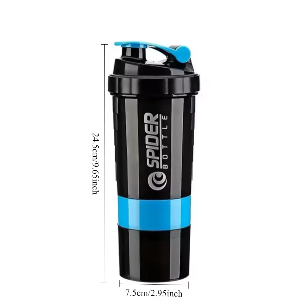 Bouteille Shaker à protéines Portable de 16oz