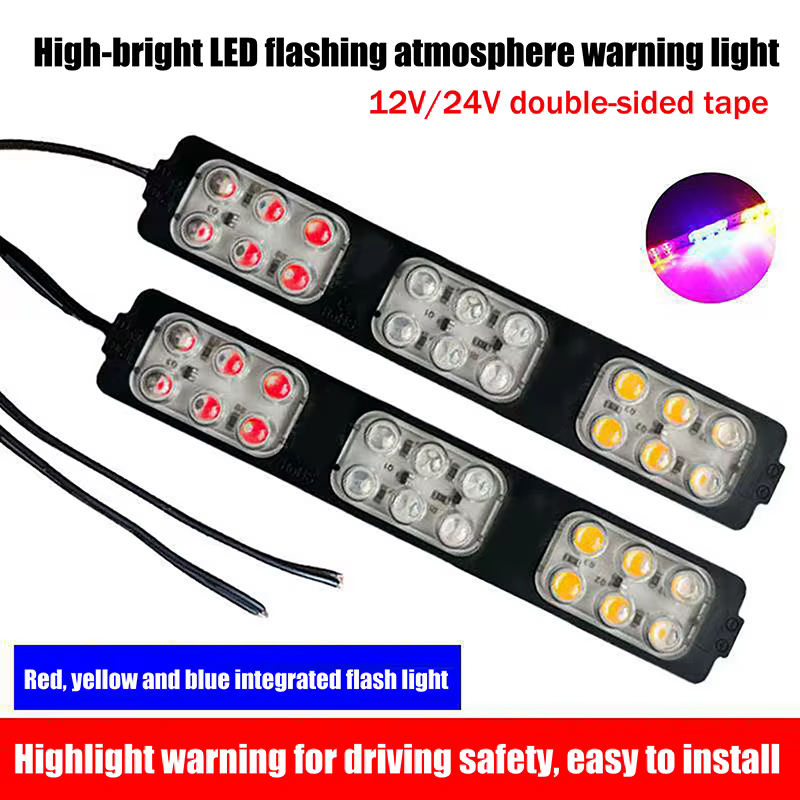 Feu latéral LED pour camion, idéal pour l'avertissement et l'indication d'urgence, adapté aux motos et aux furgons