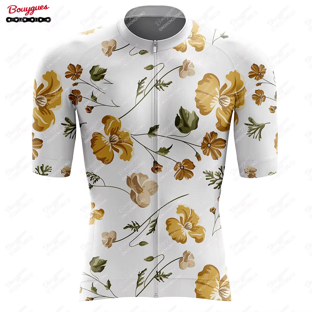 Maillot de cyclisme hommes haut de vélo vtt chemise