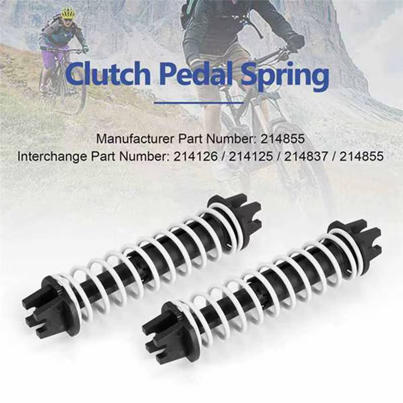 Ressort de pédale d'embrayage, 2 pièces, pour 307 206 207 408 308, pour Citroën C2 C4, ressort de renforcement d'embrayage, 214855 214126, remplacement-A54R