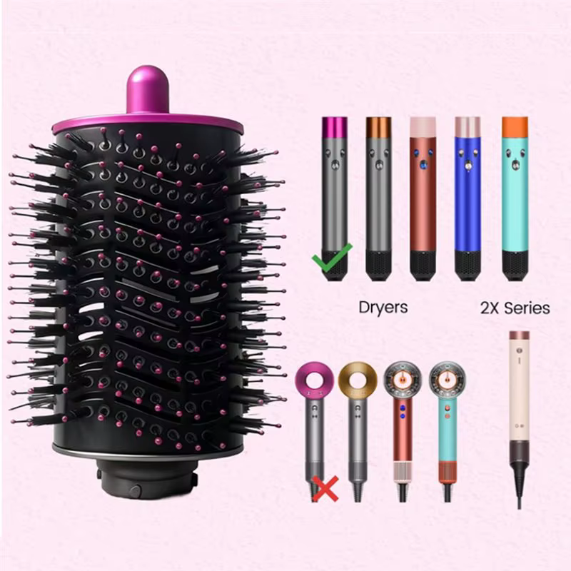 AD-pour Dyson Airwrap accessoire peigne lissant buse d'air brosse volumisante brosse ovale chauffée brosse à Air chaud