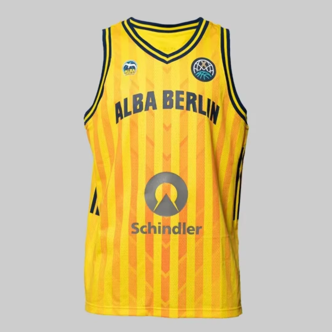 Maillot de basket domicile ALBA BERLIN BBL Allemagne 25-26