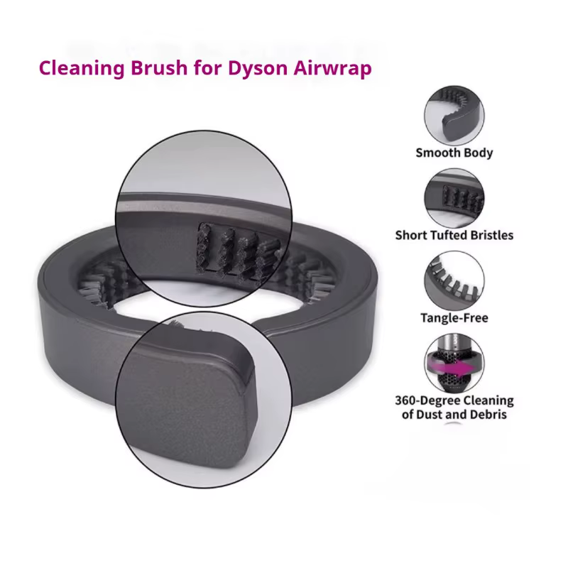 Brosse de nettoyage de filtre pour Dyson Airwrap HS01/05, accessoire de nettoyage de filtre, brosse de nettoyage pour fer à friser, brosse en matériau ABS