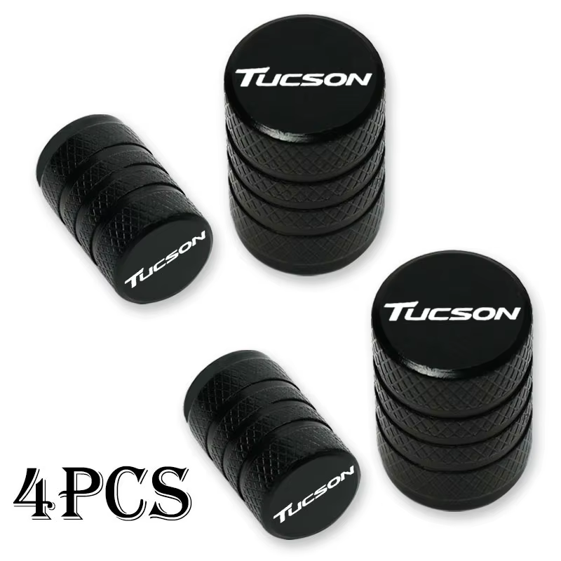 Bouchons de Valve de pneu de roue de voiture, accessoires pour Hyundai Tucson, couvercles de tige de pneu, étanche à la poussière d'air