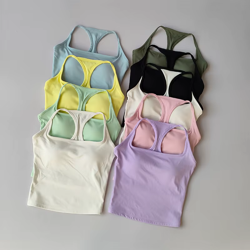 Gilet de sport et de Fitness avec coussin de poitrine