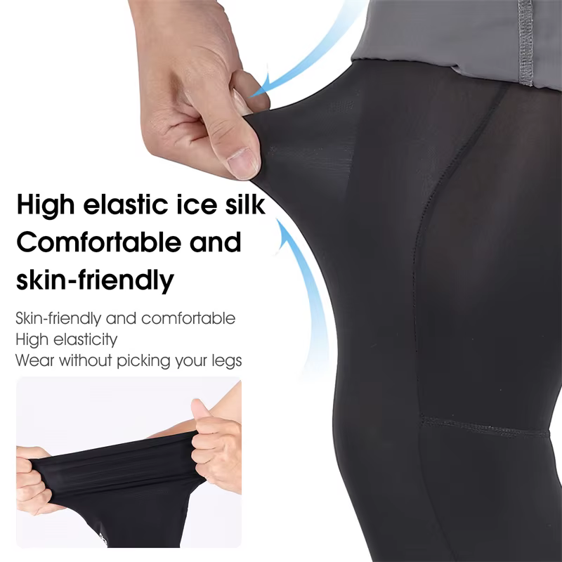 WEST BIKING – manches de jambes antidérapantes