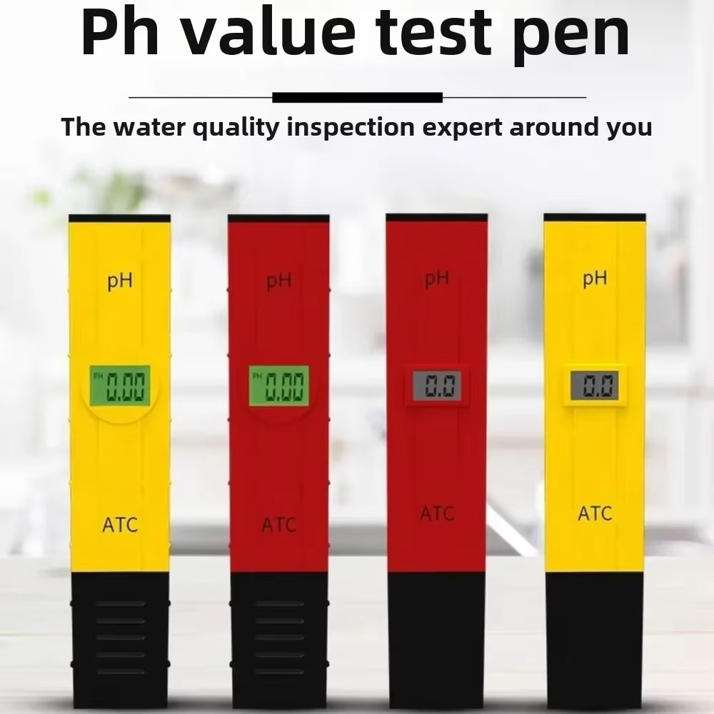 Testeur de pH numérique, testeur de qualité de l'eau, dispositif de mesure de l'acidité, pour piscine, aquarium, hydroponie, brassage maison, 0-14pH