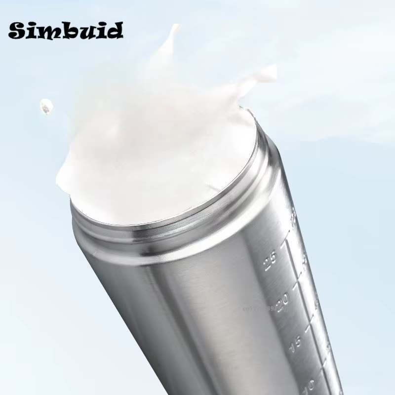 Bouteille Shaker de poudre de protéines en acier inoxydable