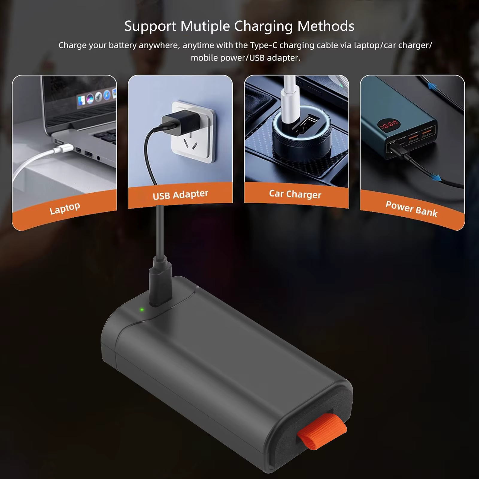 Batterie de remplacement 6800mAh pour batterie JBL 200, Compatible avec le haut-parleur Portable JBL PartyBox Club 120 uniquement
