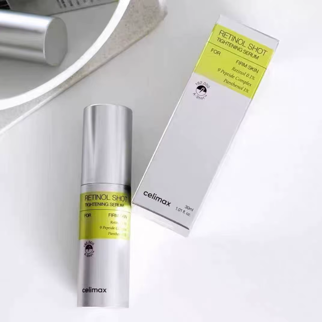 Celimax The Vita A Retinal Shot Booster Raffermissant - Contre les rides et les ridules, anti-âge pour une peau plus ferme, soin coréen