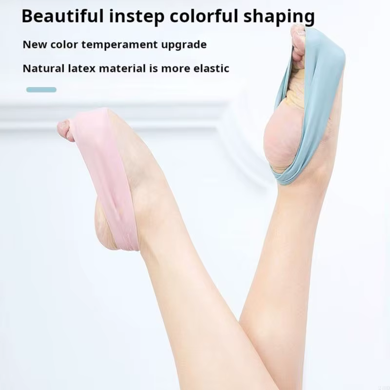 Bande élastique pour entraînement Ballet, civière pied en Latex pour danseurs Ballet amateurs Fitness 24BD