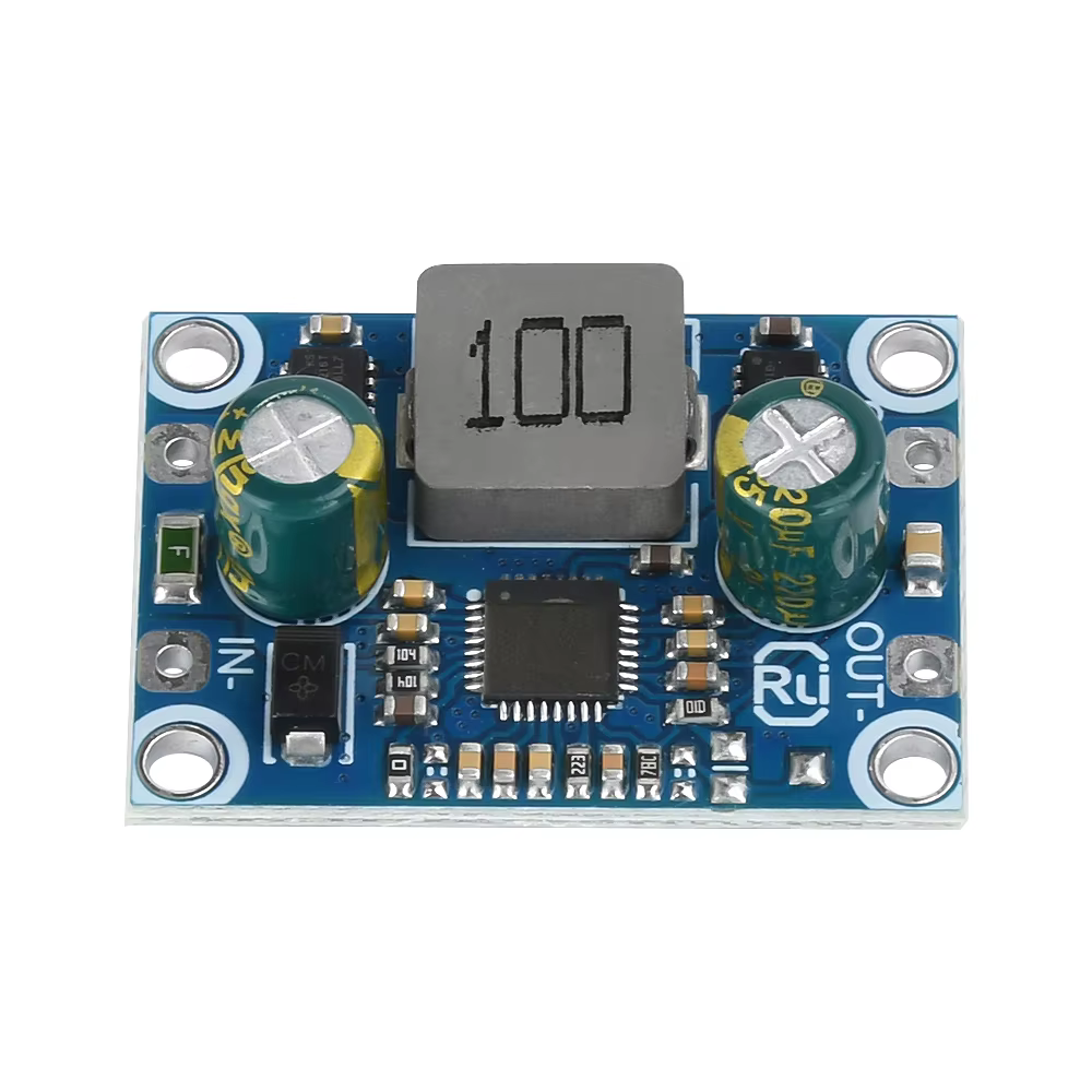 DC-DC Buck-Boost Tech 3.6-32V à 5V9V12V5A Sortie Faible Ondulation Haute Conversion DC DC Booster Buck Tech PCB