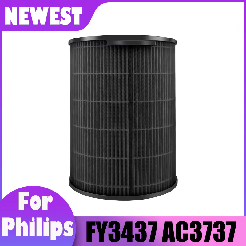 Pour Philips FY3437 AC3737 purificateur d'air élément filtrant accessoires de remplacement filtre de nettoyage d'air offre spéciale