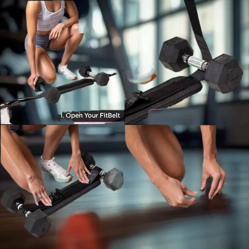 1PC Ceinture d'exercice pour haltères, pour Hip Thrust et entraînement efficace des fessiers avec barre, pour le fitness de la taille et l'entraînement musculaire