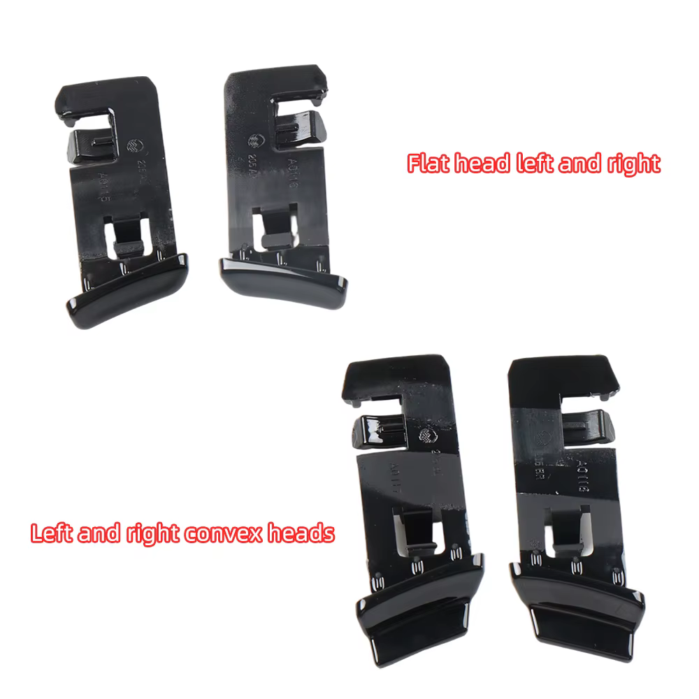 Embouts de barre de toit pour Mercedes Benz Classe C W205 2015-2021, couvercles de barre de toit, accessoires extérieurs 2056900982 2056901082