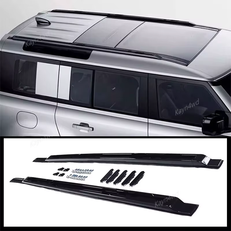 Accessoires tout-terrain 4x4, barres de toit, porte-bagages, barre de transport pour Land Rover L663 Defender 90 110, barres de toit de voiture, 2020 +