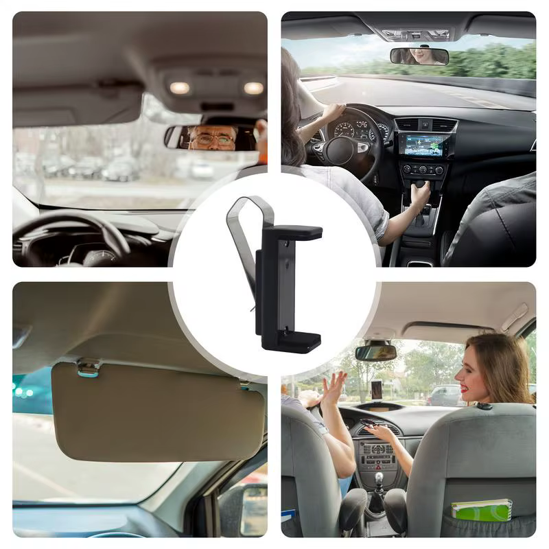 Clip de fixation pour pare-soleil de voiture, télécommande de porte pour porte de Garage, porte-clés de voiture, accessoires universels d'intérieur de voiture, télécommande de porte de Garage