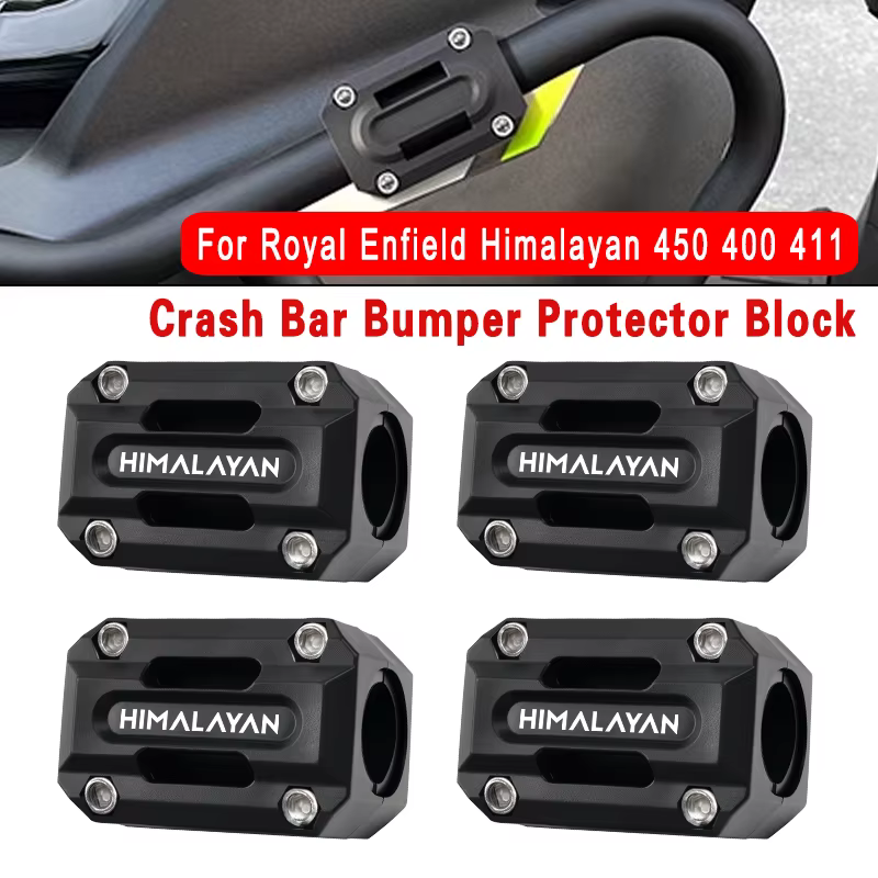 Accessoires de moto pour Royal Enfield Himalayan 450 400 411 HIMALAYAN450 2025, protection du moteur, pare-chocs, bloc décoratif