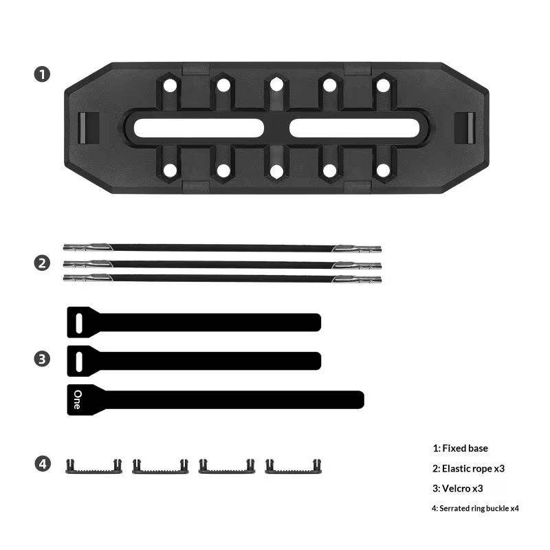 Boîte de rangement pour gel énergétique pour vélo