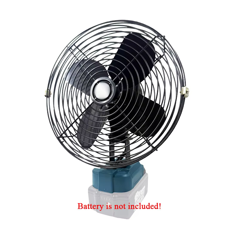 Accessoires de batterie pour Makita pour Milwaukee pour Dewalt 18V batterie au Lithium 8 pouces ventilateur électrique Table de Camping en plein air ventilateur de bureau