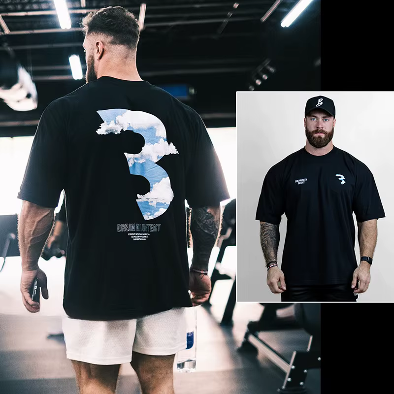T-shirt décontracté CBUM Chris Fitness Training Gym pour hommes et femmes