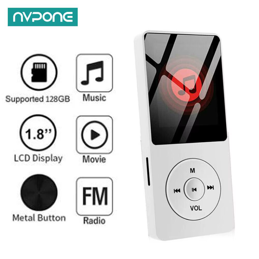 Lecteur MP3 Sports de plein air Fitness Mini baladeur Mp4/mp3 Support Bluetooth