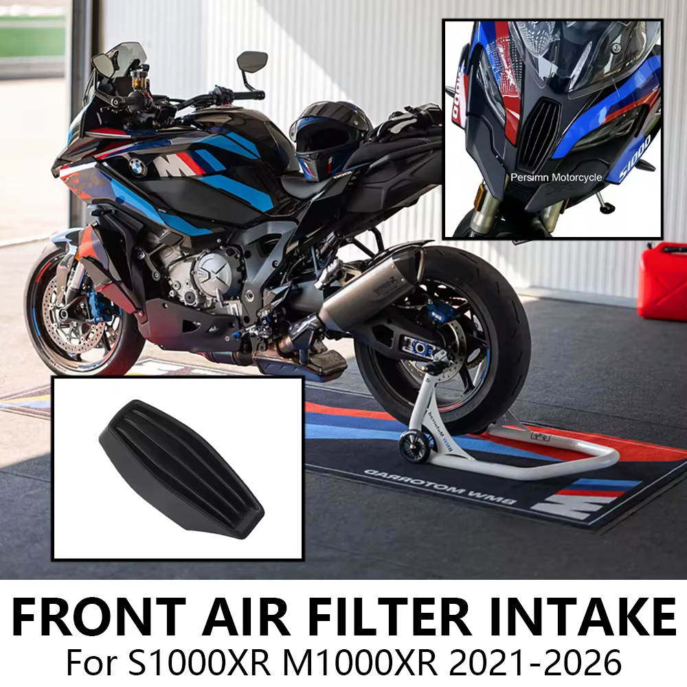 Pour BMW S1000XR M1000XR 2021-2026 Nouvel accessoire moto Protection d'admission d'air avant en ABS anti-rayures