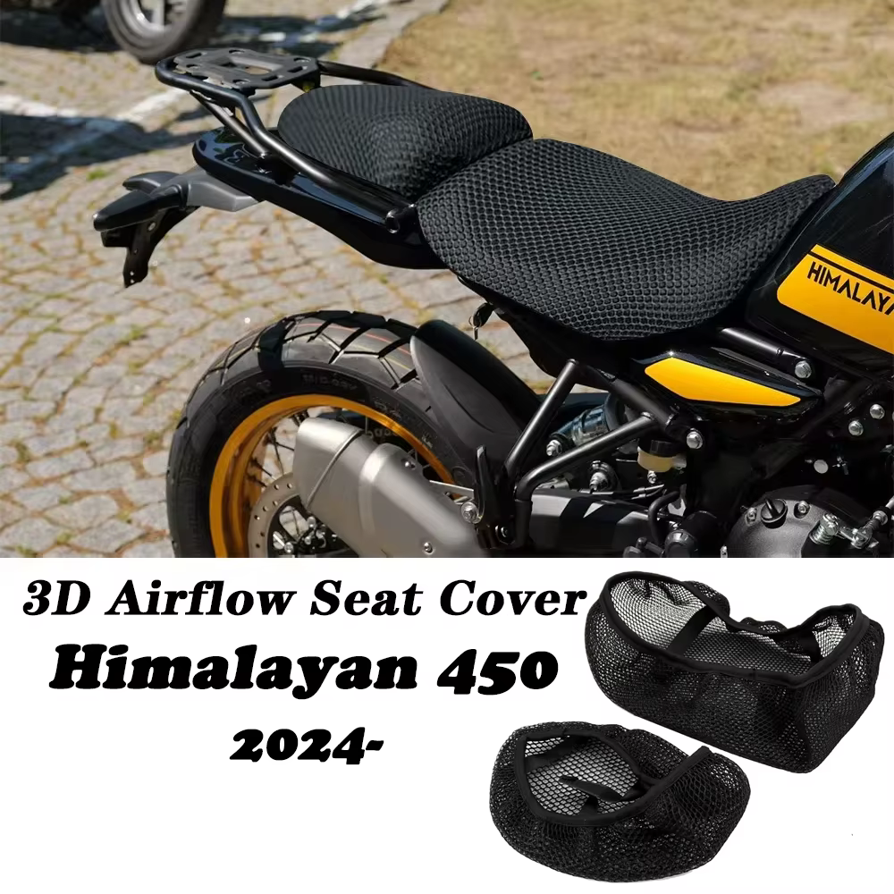 Himalayan 450 accessoires housses de siège de moto coussin de protection de siège pour Royal Enfield himalayen 450 2024- housses de siège 3D