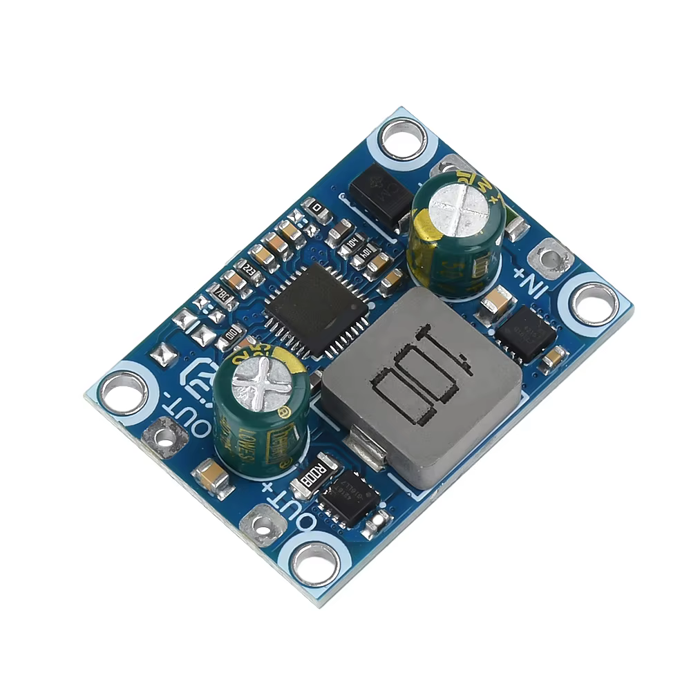DC-DC Buck-Boost Tech 3.6-32V à 5V9V12V5A Sortie Faible Ondulation Haute Conversion DC DC Booster Buck Tech PCB