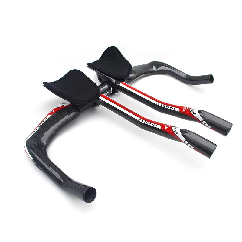Aero Base Bar Guidon de vélo de route en fibre de carbone TT Triathlon