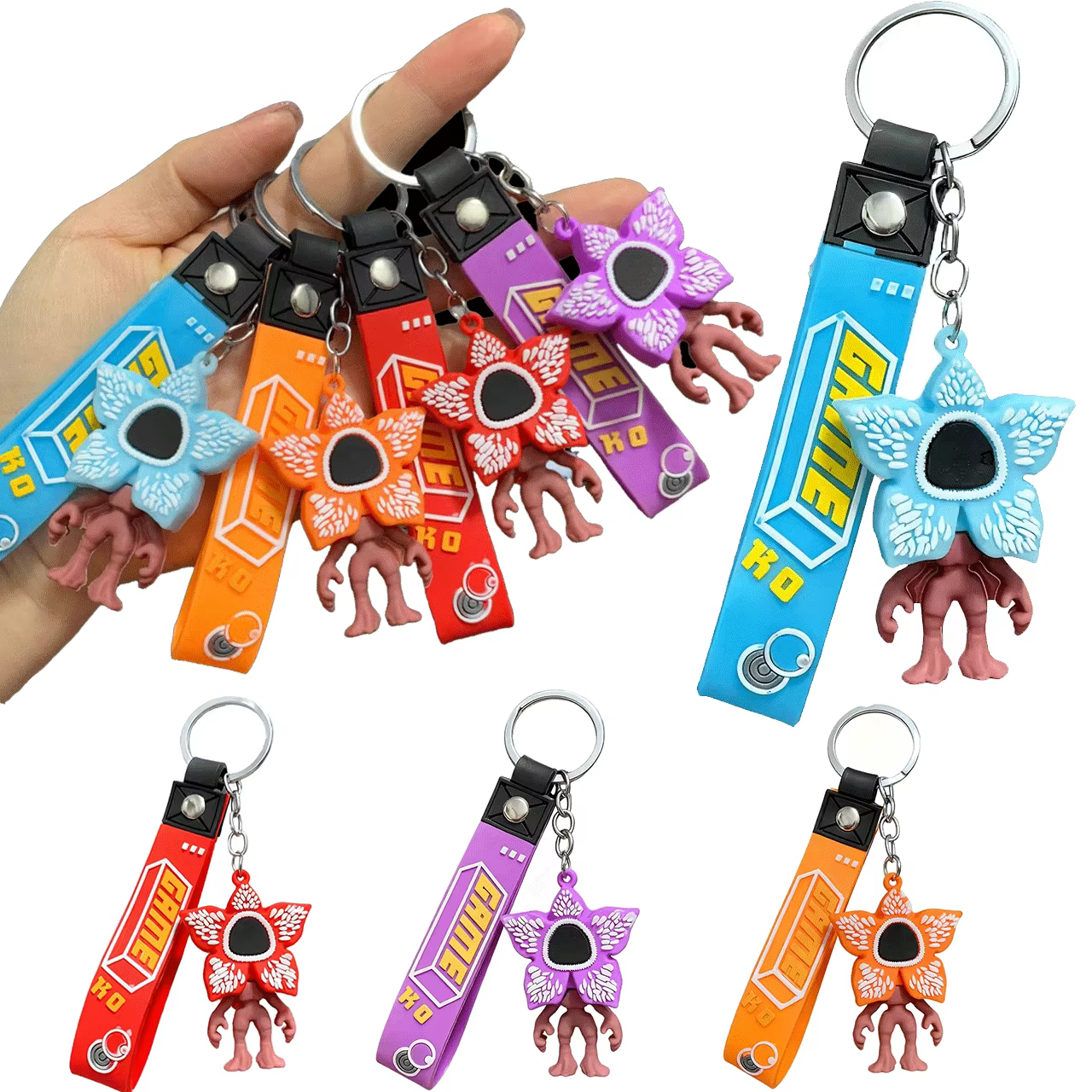 Porte-clés étranger, décorations de sac à dos, cadeaux de fête, saison de rentrée scolaire, pièces d'accessoires pour amis, modèle de poupée de noël, jouet cadeaux