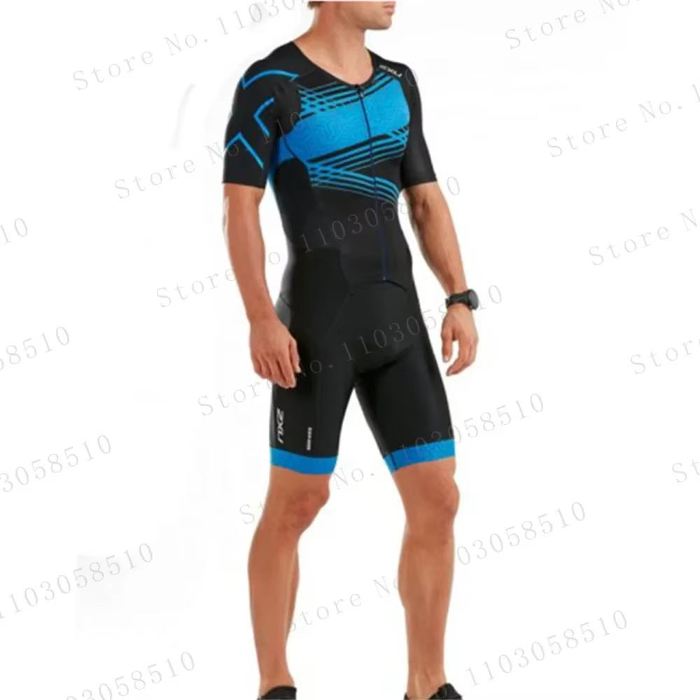 Zxuful hommes personnalisé sublimé Triathlon combinaison uniformes vélo maillot
