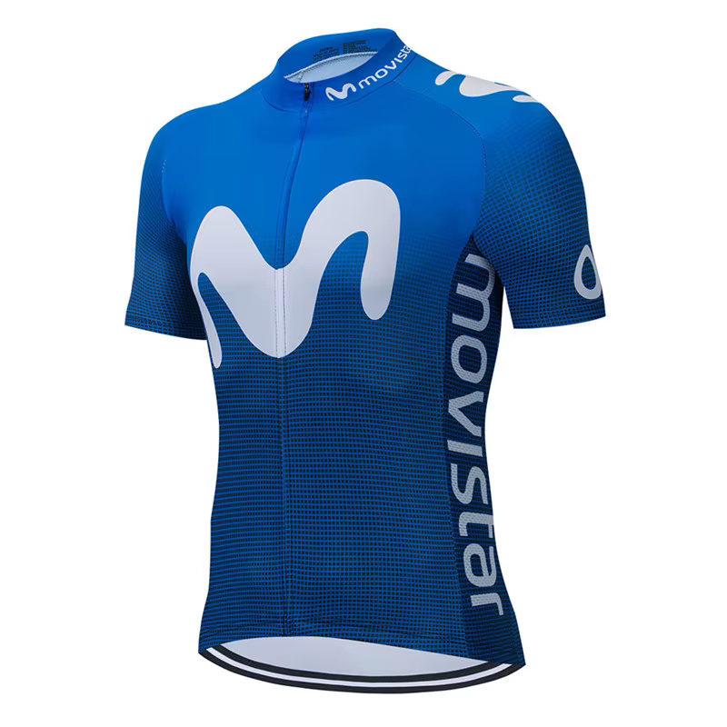 Movistar – maillot de cyclisme pour équipe Pro