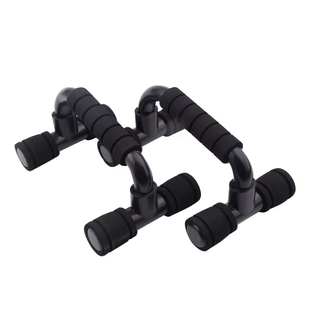 1 paire de barres de musculation ergonomiques pour hommes - Supports d'entraînement de force portables antidérapants