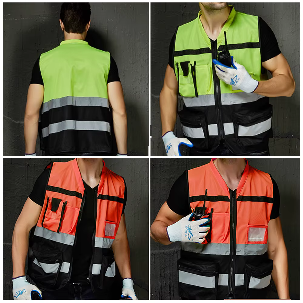 Gilets de sécurité avec LOGO personnalisé