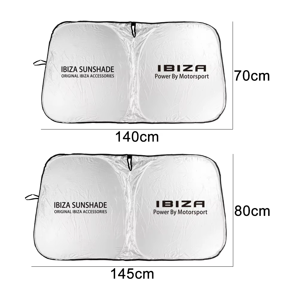 Pare-soleil de voiture pour Seat Ibiza 6F 6L 6J 2011 2010 MK3 6K 2018 IV 2003 2023 MK4 ST Bouton KJ MK5, Accessoires intérieurs automatiques