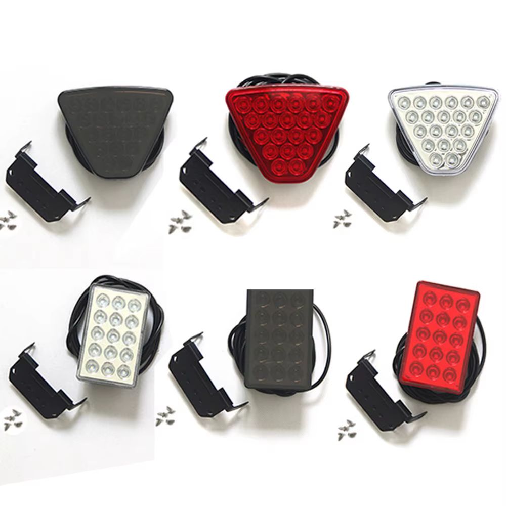 Flash stroboscopique F1 Style feux pilotes de frein à Led pour voiture moto feux arrière avertissement automatique arrêt inverse lampes de pare-chocs de sécurité