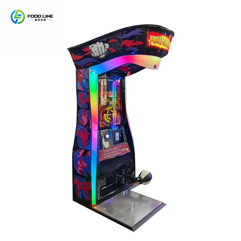 Nouvelle Machine de Divertissement de Boxe Ultime : Console de Jeu d'Arcade Sportive avec Émulateur de Coup de Pied et Musique d'Ambiance