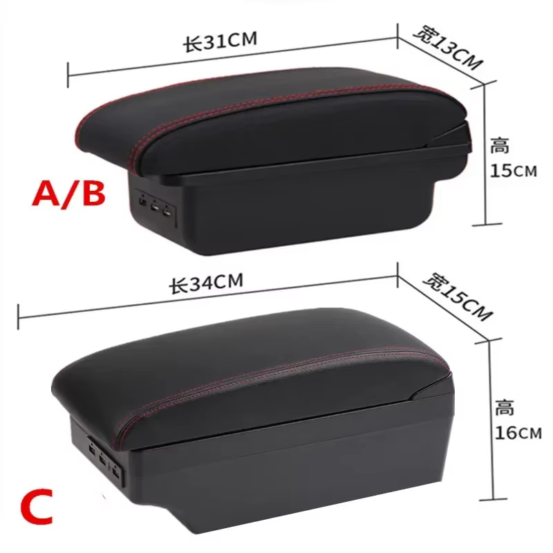Accoudoir de voiture pour Renault Captur, boîte de rangement d'accessoires de voiture, pièces intérieures
