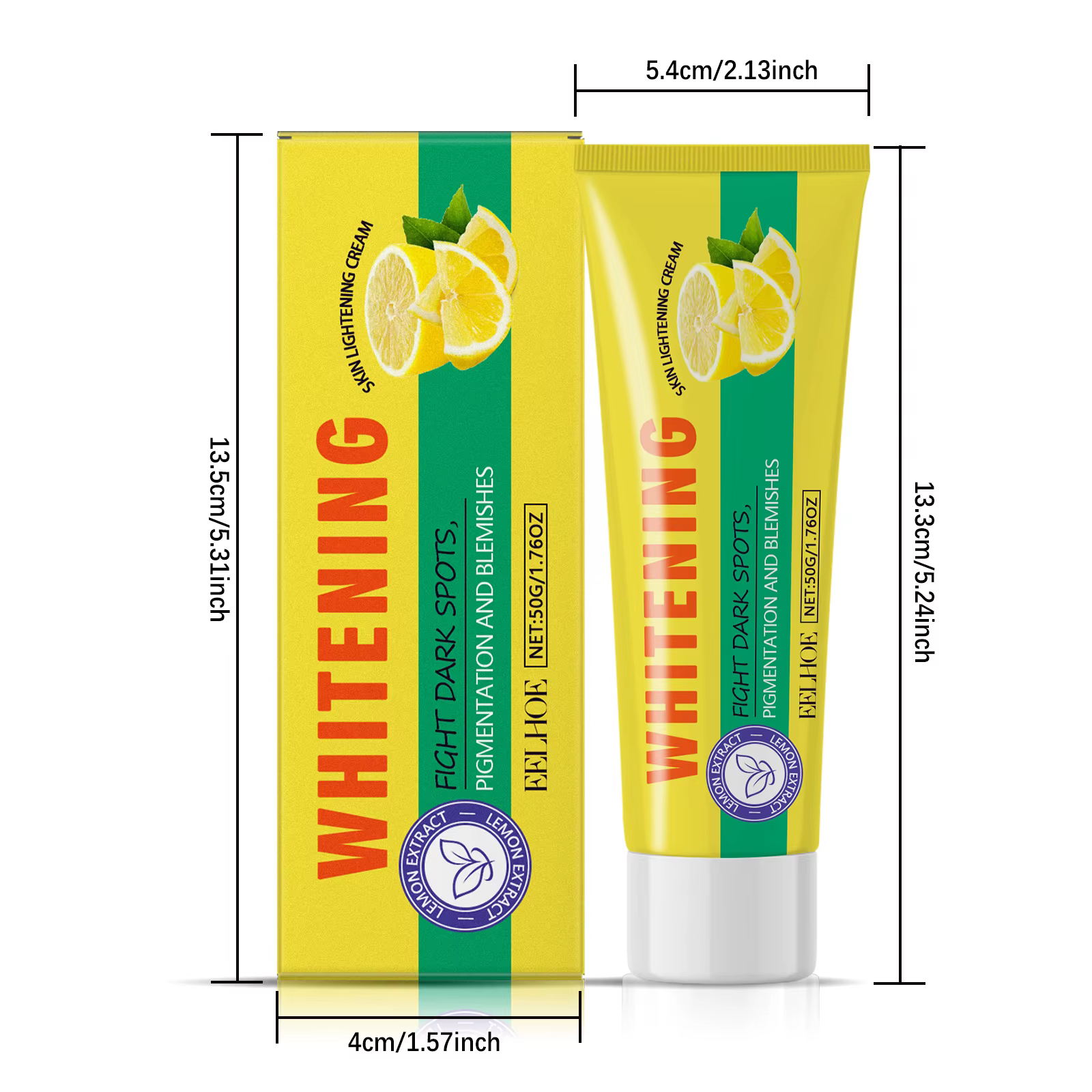 Lotion pour le corps éclaircissante au citron, hydrate doucement la peau sèche, même le teint, crème nourrissante éclaircissante pour le corps