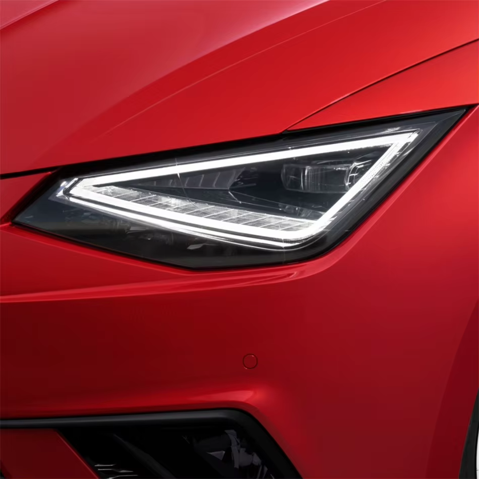 Couvercle de lentille de phare avant de voiture, accessoires de véhicule pour Seat Ibiza 2018 2019 2020 2021, coque en verre