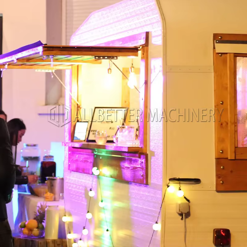 Remorque Alimentaire Mobile Populaire, Petit Déjeuner de Rue, Snack, Magasin de Crème Glacée, Modules Frits, Wers ć, Kiosque Alimentaire, Remorques Alisensà Vendre