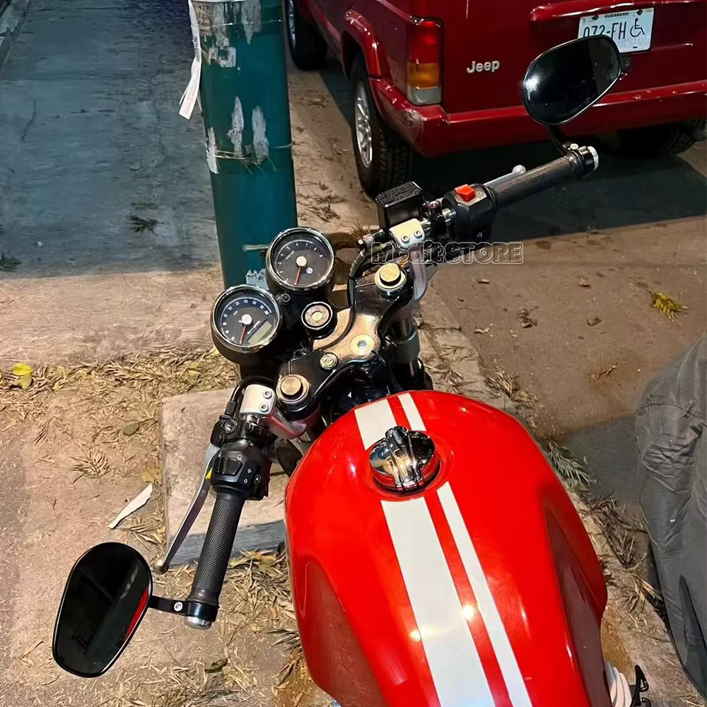 Rétroviseurs Latéraux de Guidon de Moto, Accessoires pour Royal Enfield Intertor 650 350 650