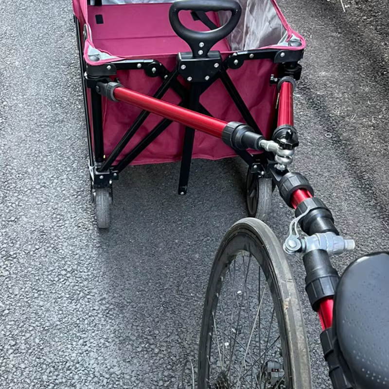 Bielle de véhicule de Camping, connecteur de vélo, remorquage de véhicule électrique, remorquage de véhicule de Camping en plein air, pièce de connexion, remorque