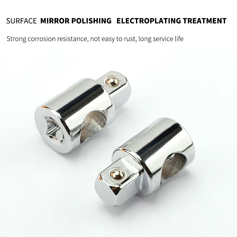 Adaptateur de douille de tige coulissante à cliquet de 3/8 à 1/2 pouces, barre en T coulissante, douilles externes, outil pour réparer la tête de connexion de voiture