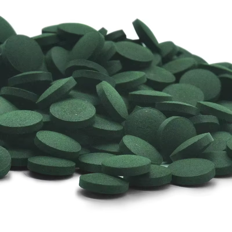 100-3000pc comprimés de spiruline de haute pureté spirale algues enrichissement préféré des animaux de compagnie