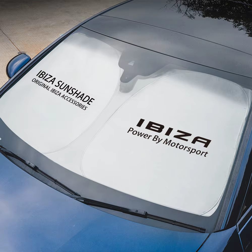Pare-soleil de voiture pour Seat Ibiza 6F 6L 6J 2011 2010 MK3 6K 2018 IV 2003 2023 MK4 ST Bouton KJ MK5, Accessoires intérieurs automatiques