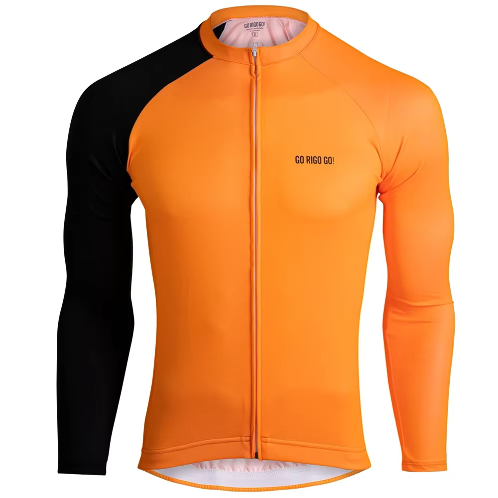 Go Rigo Go-Maillot de cyclisme à manches longues pour homme