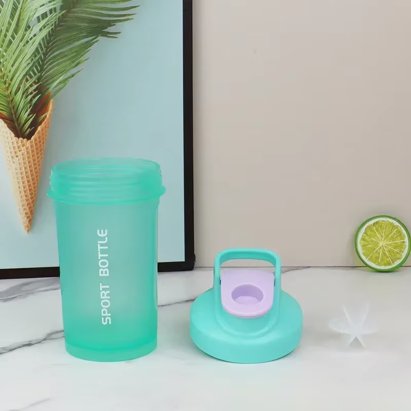 Nouveau Portable 300ml protéine poudre Shaker bouteille étanche