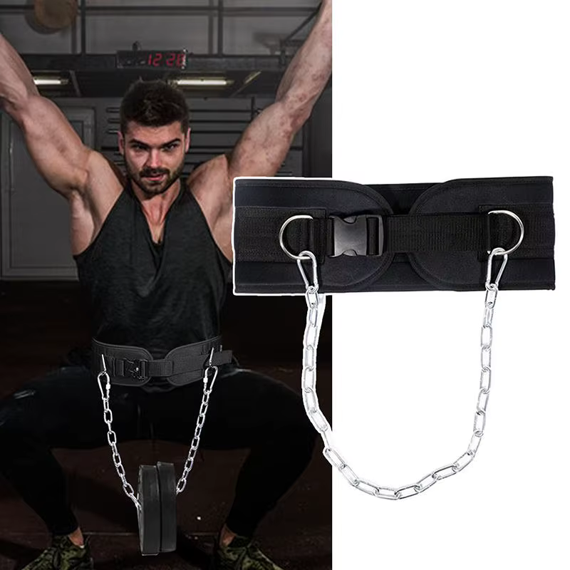 Ceinture lestée d'entraînement en salle pour tractions